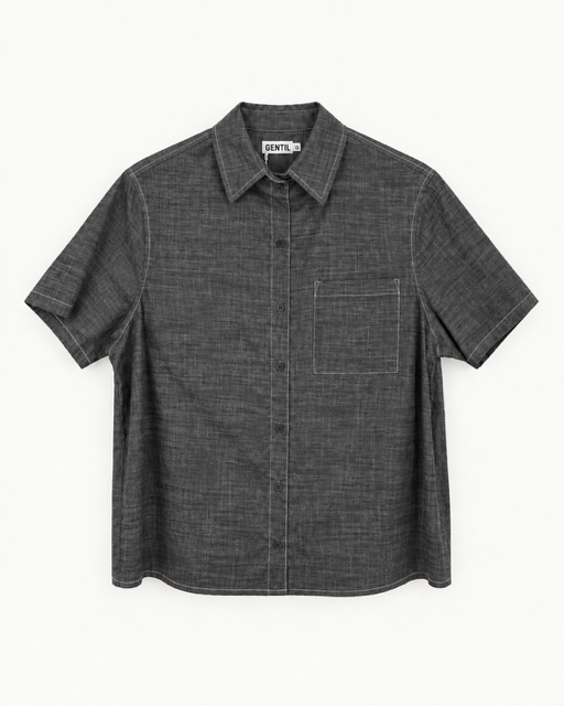 CAMISA MARIA ANTONIETA PRETA