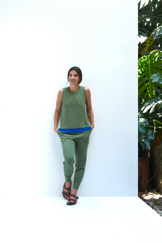 CALÇA CAMINHADA VERDE